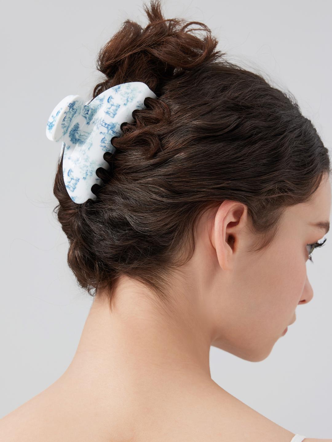 Ballet 말 패턴 집게핀