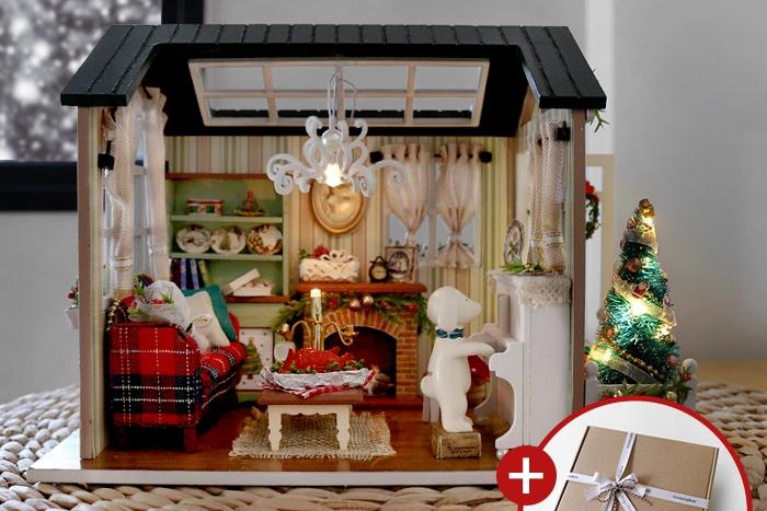 크리스마스 DIY 미니어처 패키지(선물포장)