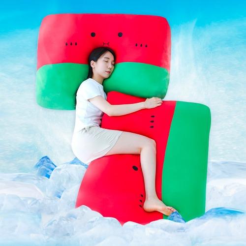 슈퍼쿨링 얼음 수박필로우