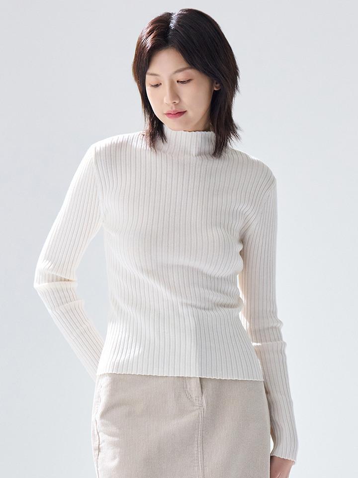 TOPTEN10 여성) ON AIR 립 모크넥 스웨터| 굿 셀렉션, 굿 서비스 굿웨어몰