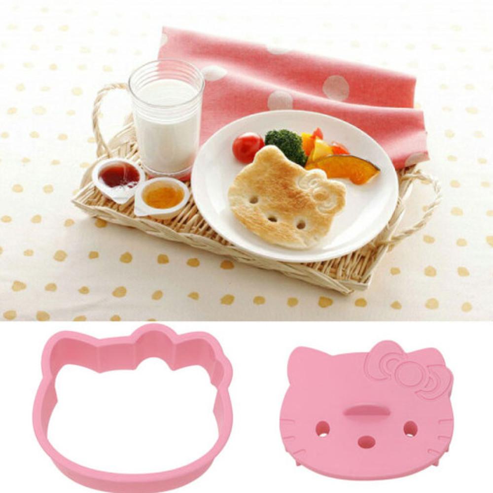 산리오 헬로키티 얼굴 식빵틀 (베이킹 쿠키틀)