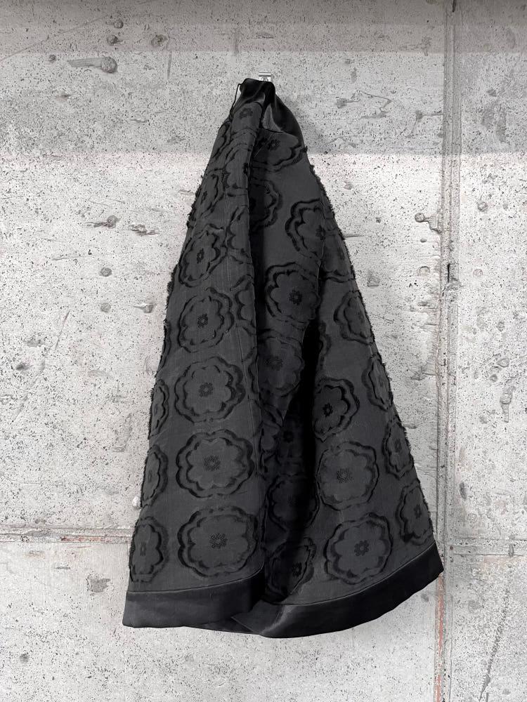 COURREGES flower lace skirt