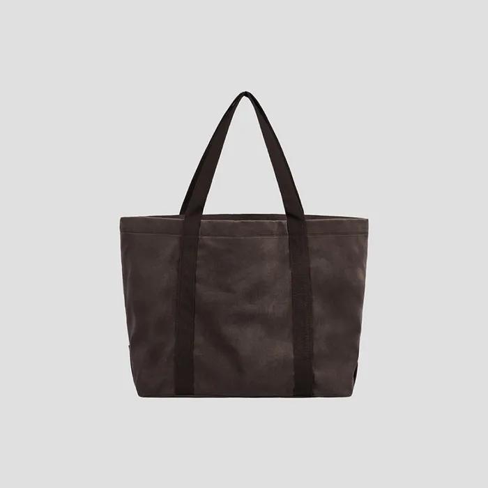Velvet Tote Bag_Brown