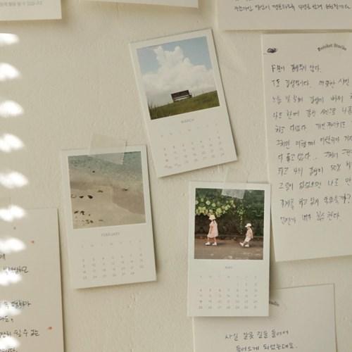 2025 미니 낱장 달력 - 제주