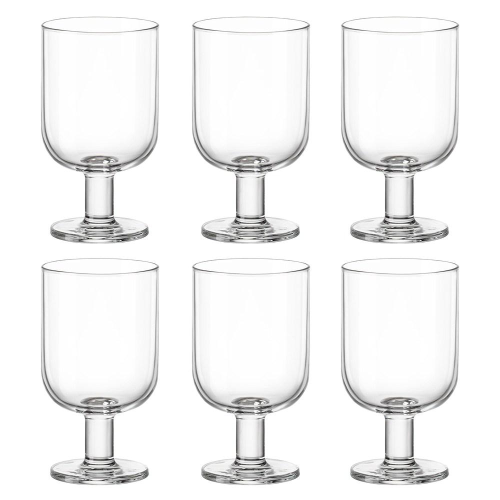 보르미올리 호스테리아 강화유리 컵 345ml, 6개 - 물컵/주스컵 | 쿠팡