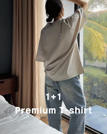 [New] 1+1 프리미엄반팔티