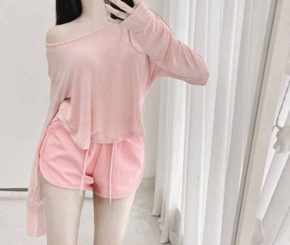 맨날여리하게*빌리 라운드트임긴팔ts