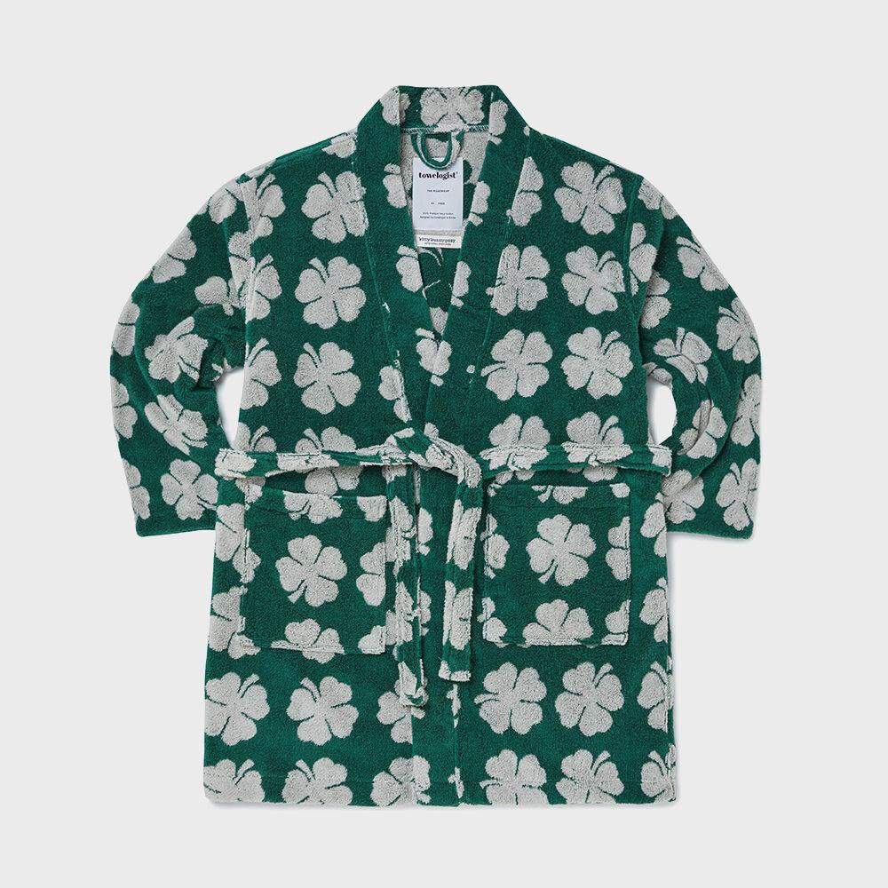 [타월로지스트x키티버니포니] Lucky Clover Robe, Free size [선물포장]