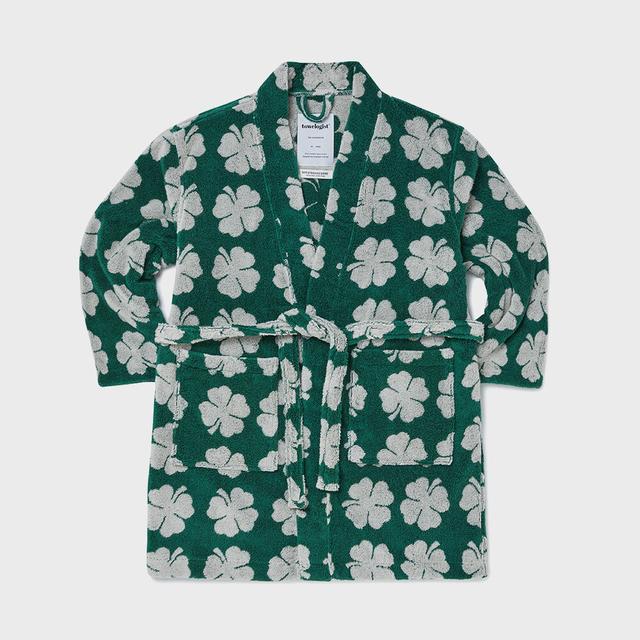 [타월로지스트x키티버니포니] Lucky Clover Robe, Free size [선물포장]