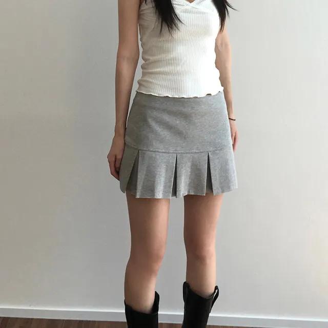 네이브 플리츠 미니 sk (2color)