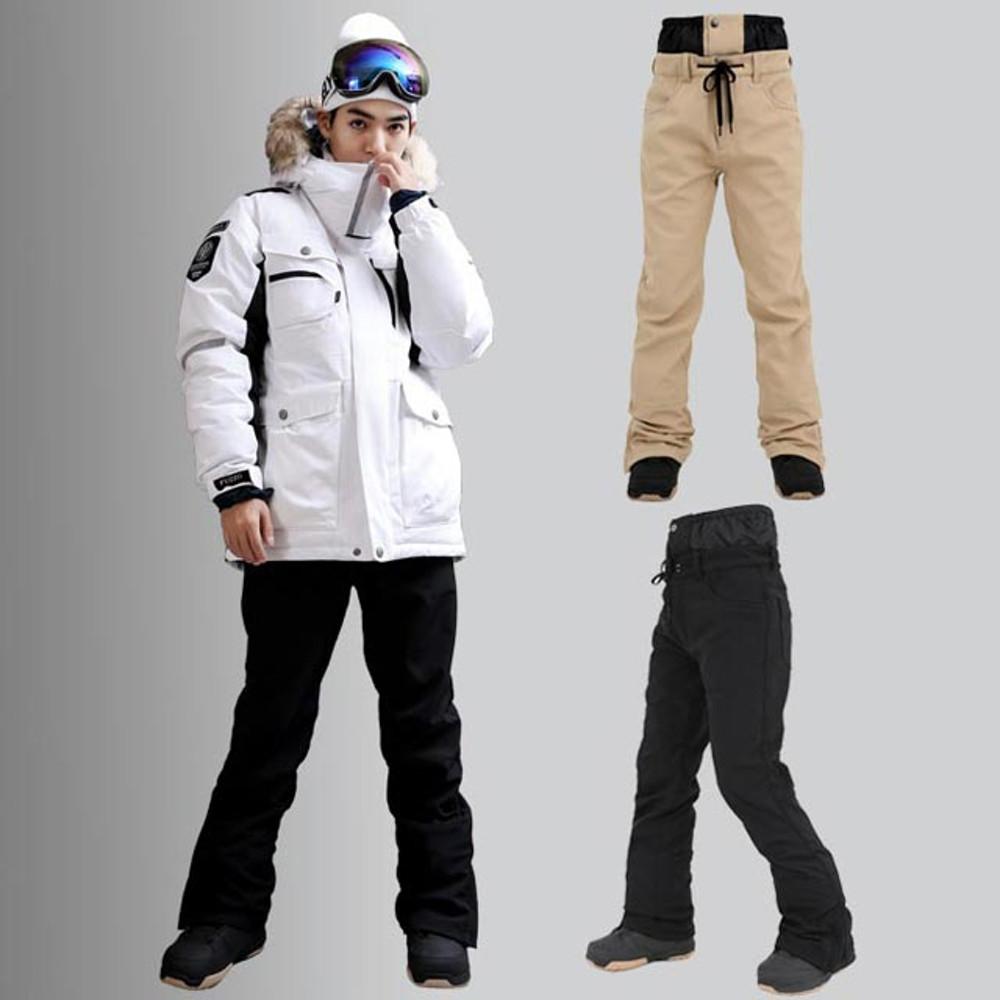 FREELY 베이직 슬림핏 스키 보드 스판 팬츠