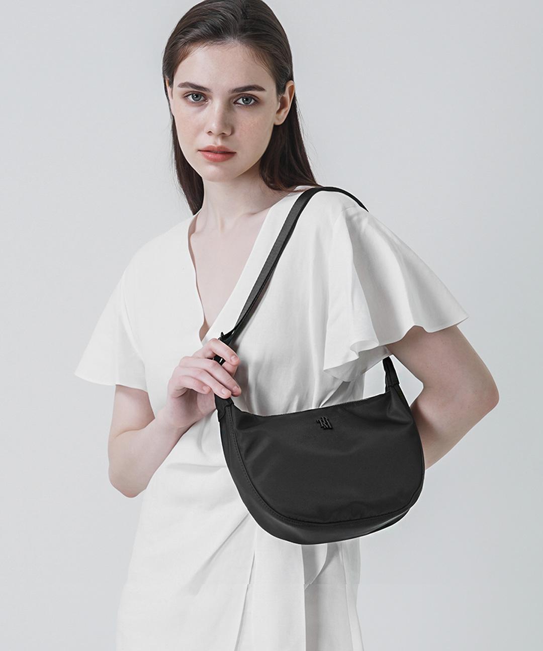 TRM Recycled Nylon Hobo Bag