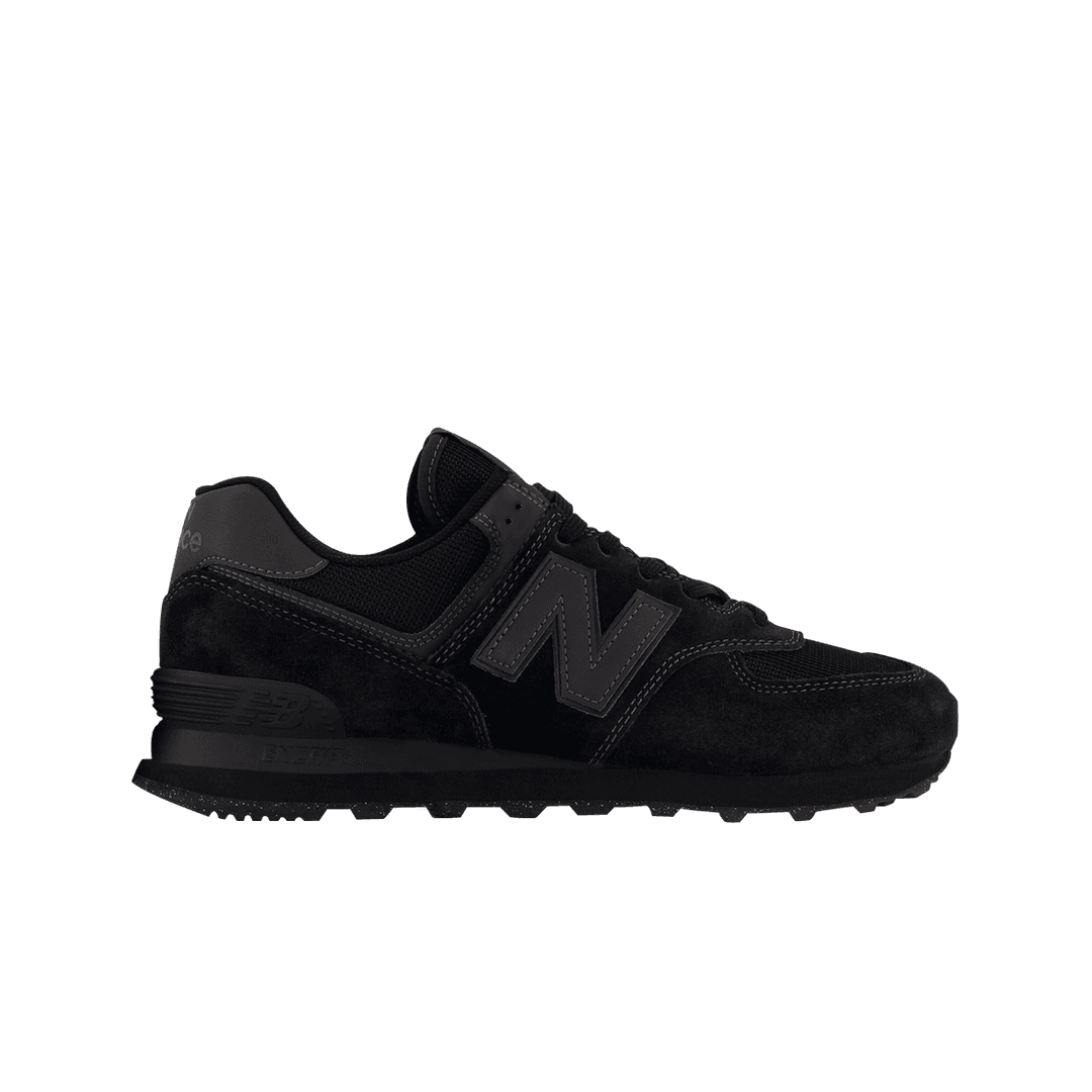 New Balance 574 Triple Black 2021 - D Standard