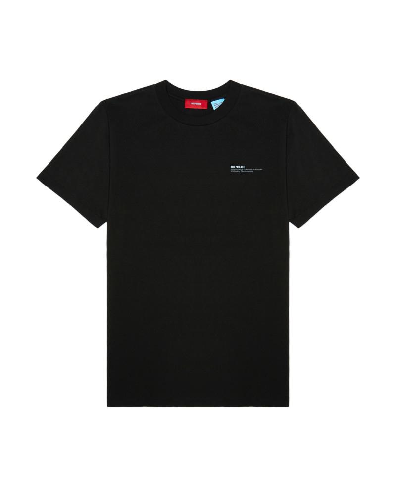 THE PHRASE | SLOGAN T-SHIRT (BLACK)
