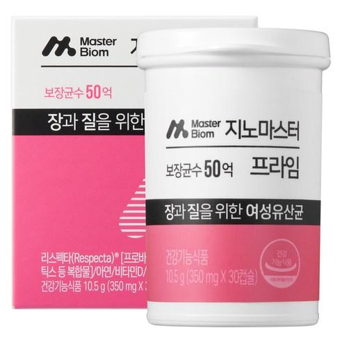 마스터바이옴 지노마스터 프라임 유산균, 30정, 1개