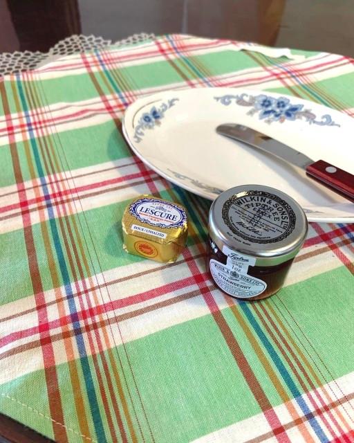 컨츄리풍🛵워싱체크✔️테이블매트🥣