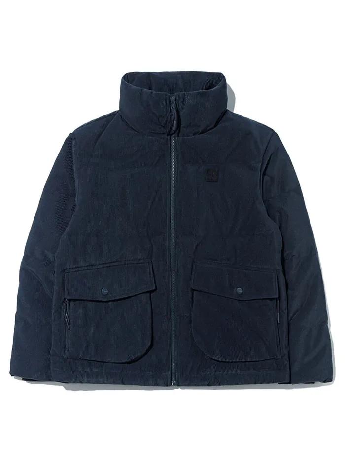 CORDUROY BASIC (코듀로이 베이직) UNI 다운 자켓_Carbon_DUW22565Z6