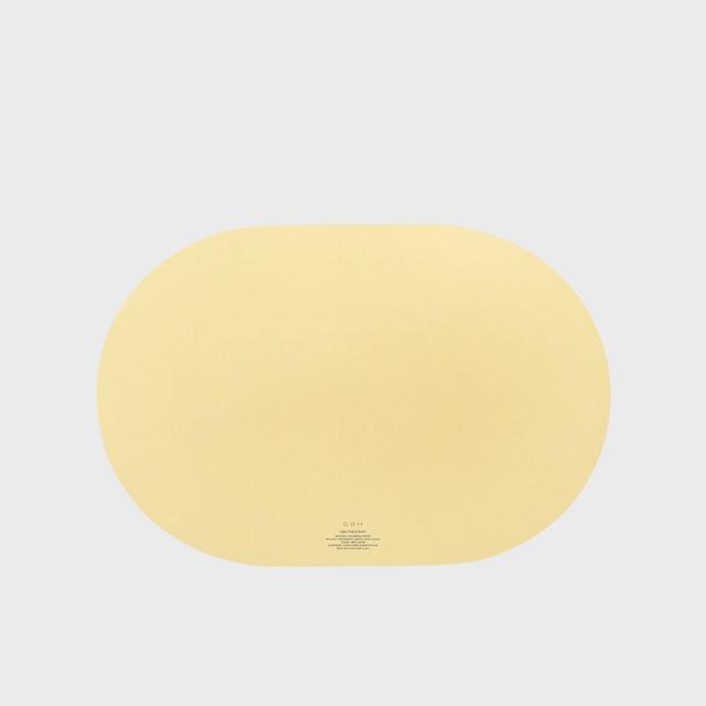 GBH HOME WOOD TABLE MAT (CREAM YELLOW) 테이블매트