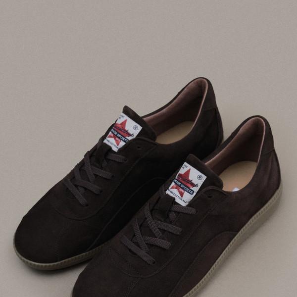 Cookie Suede Bowling Shoes (Chocolate Brown)