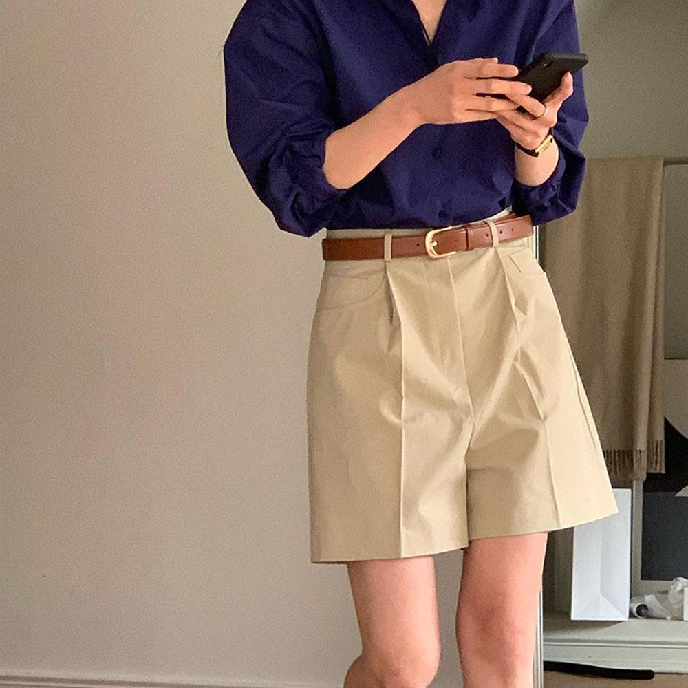 파운더스 타일러 코튼 팬츠 5부 버뮤다 쇼츠 반바지 3color