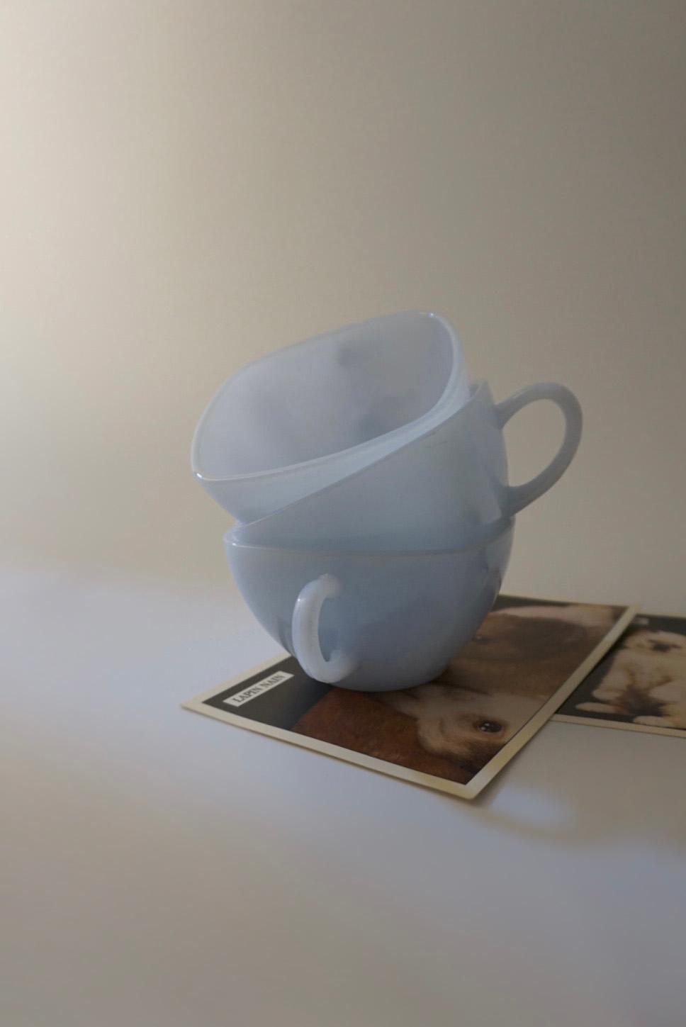 Blue Milk Teacup