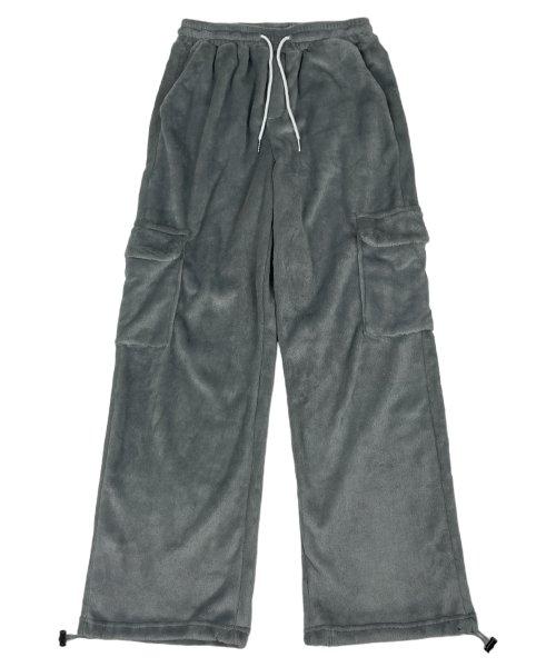 Soft Mink Cargo Pants (Gray)