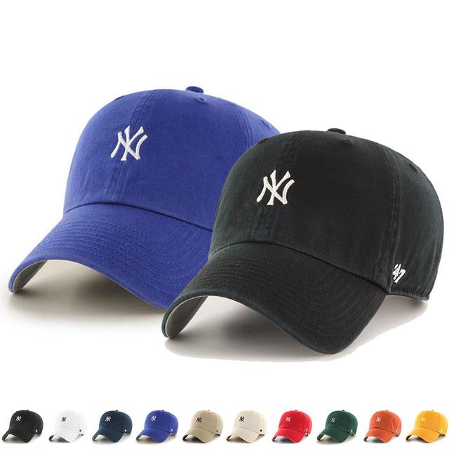 47브랜드 MLB NY양키스 스몰로고 클린업 볼캡