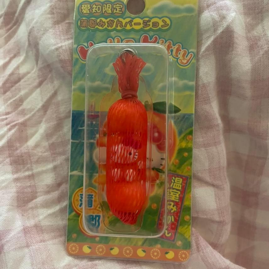 귤망 키티 스트랩 박스형 (고리 타입)