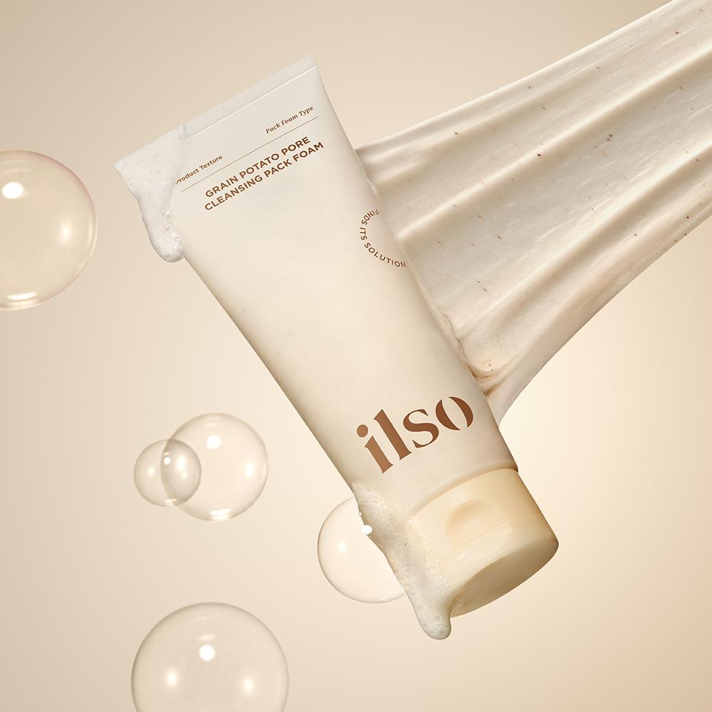 일소 [피지흡착/쫀득세정🥔] 그레인 포테이토 포어 클렌징 팩폼 150ml 클렌징 팩 2way