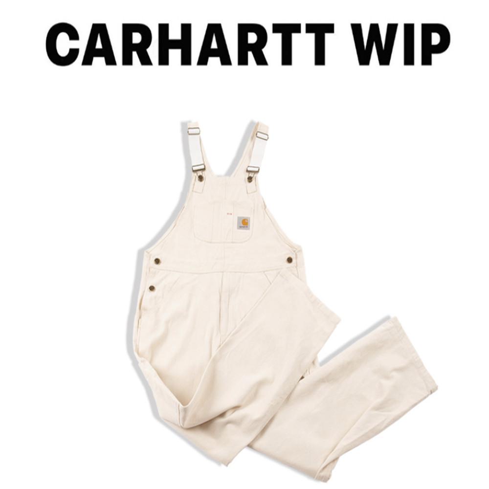 칼하트 CARHARTT 멜빵바지 점프수트 화이트