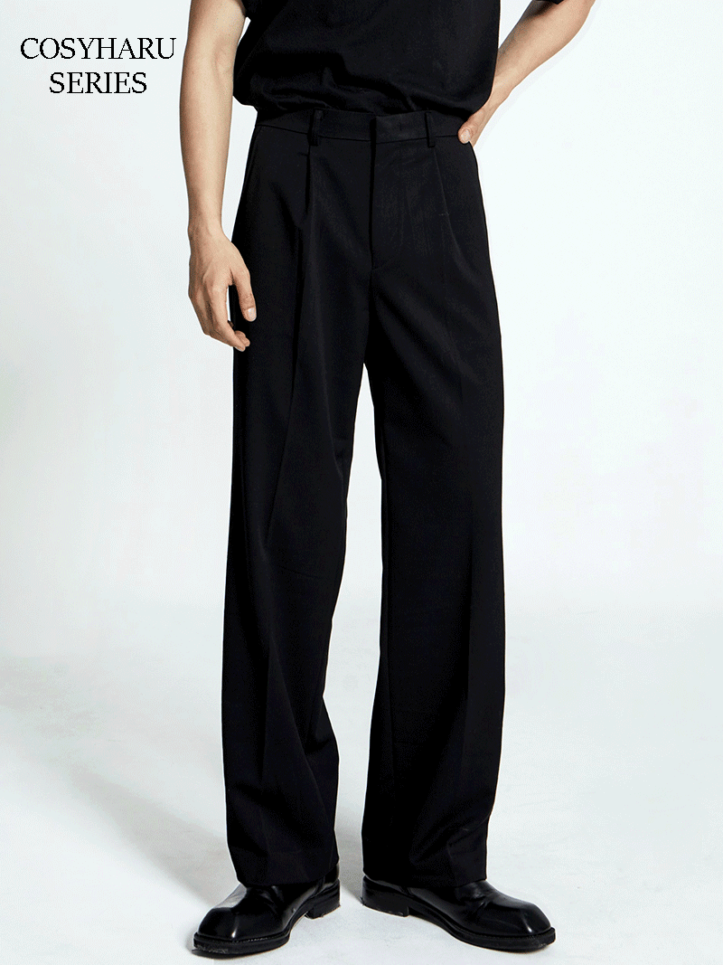 [2천장판매] 도미닉  가을겨울 세미와이드 슬랙스