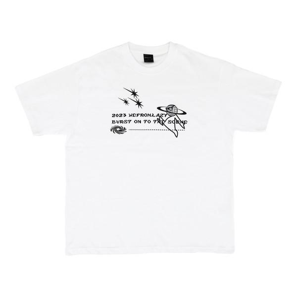 BURST ON T (White)