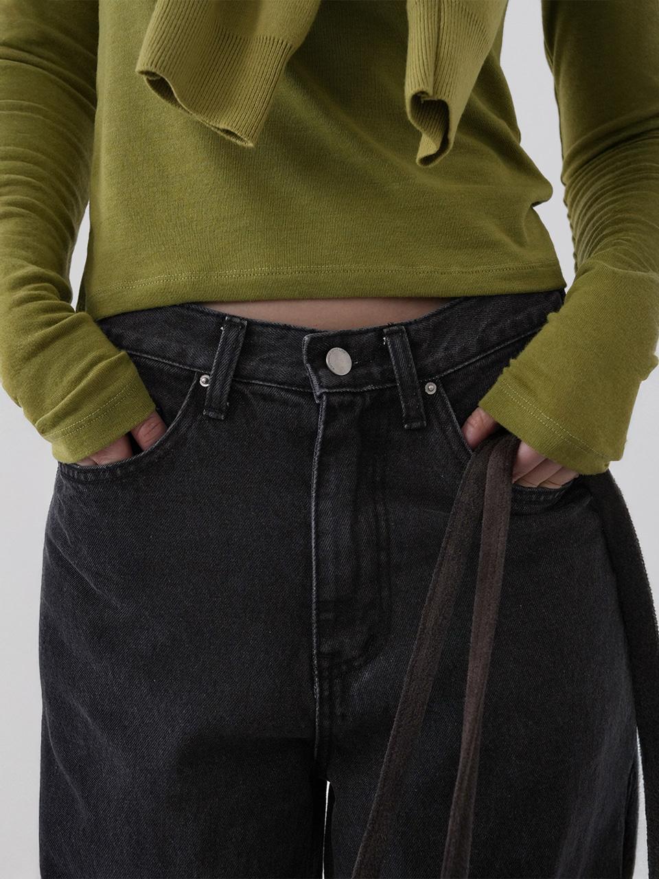 어텀 [made]스톤워싱블랙진