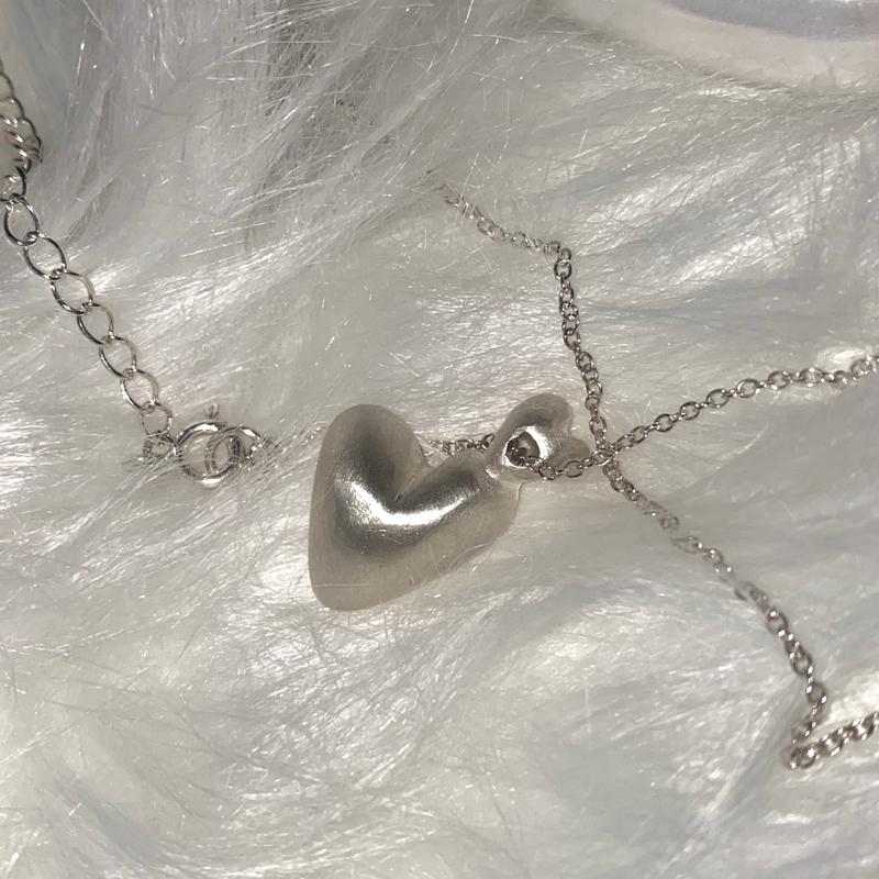 two heart necklace