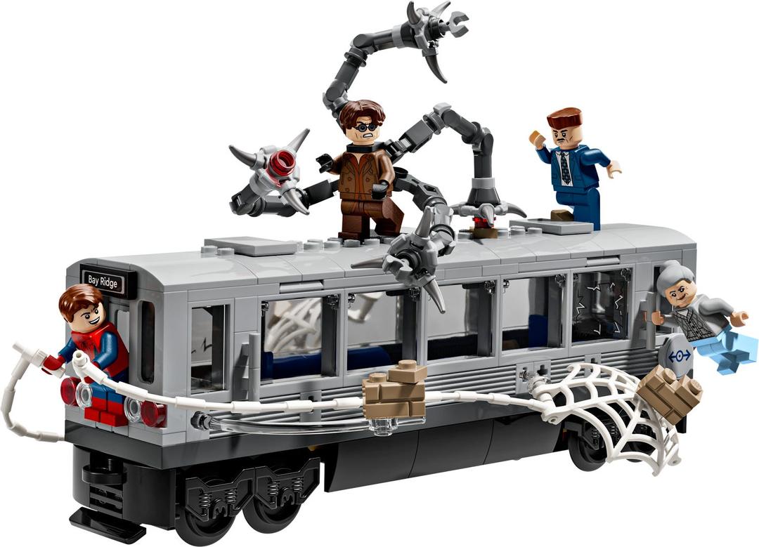 스파이더맨 대 닥터 옥토퍼스 지하철 장면 76321 | 마블 | LEGO® Shop KR