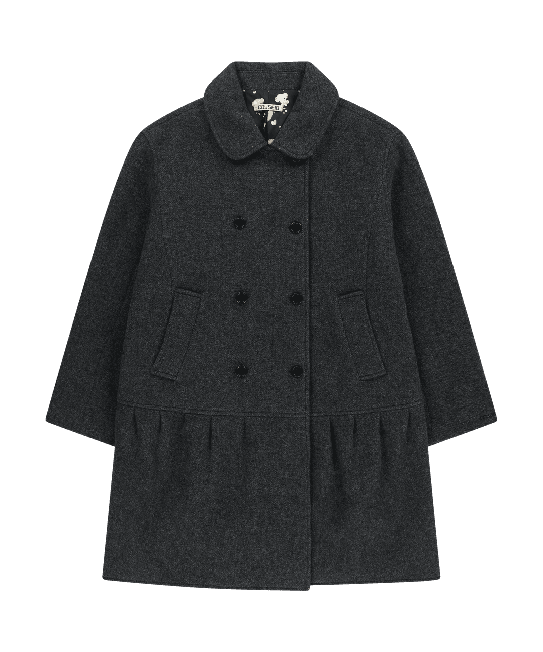 COY DOUBLE COAT GREY