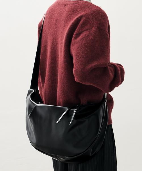 호보 레더 크로스백 [BLACK]