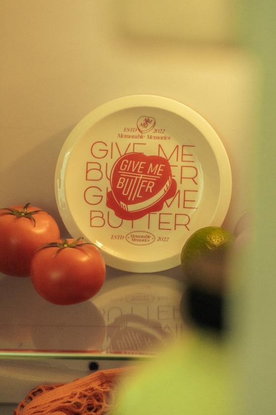 Red Butter Edition .000 Heart Plate