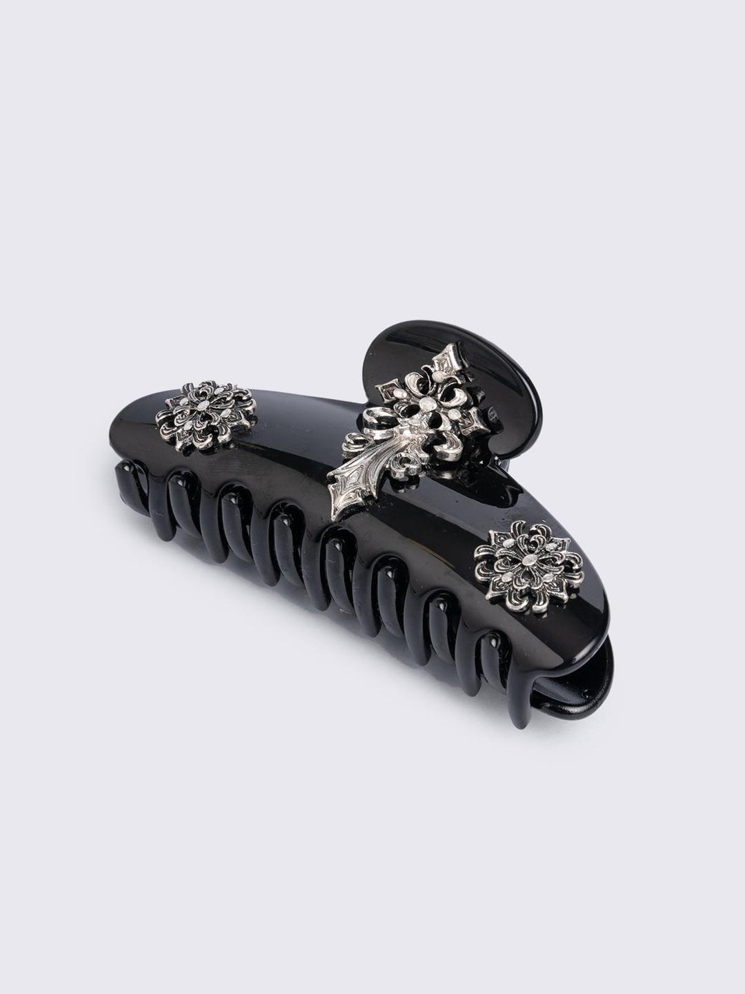 Baroque Claw Clip - One Size / Black