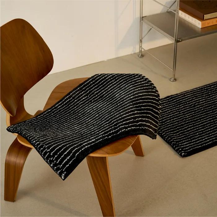 [29CM 단독] [기프트 세트] 스트라이프 워셔블 매트 솔리드블랙 2sizes