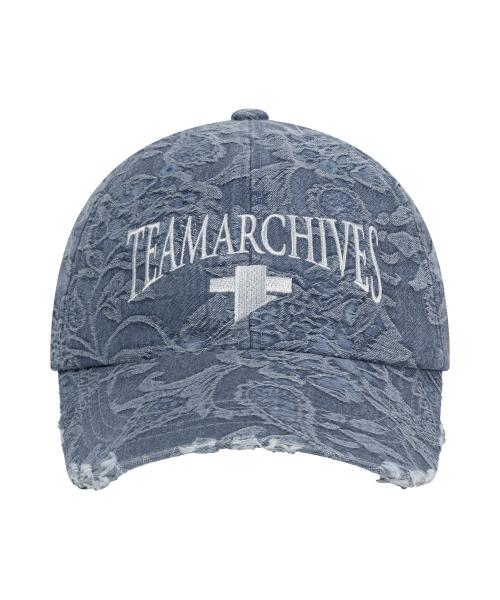 TEAMARCHIVES JACQUARD CAP (DENIM)