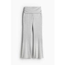 플레어 저지 팬츠 라이트 그레이 멜란지 1247870001