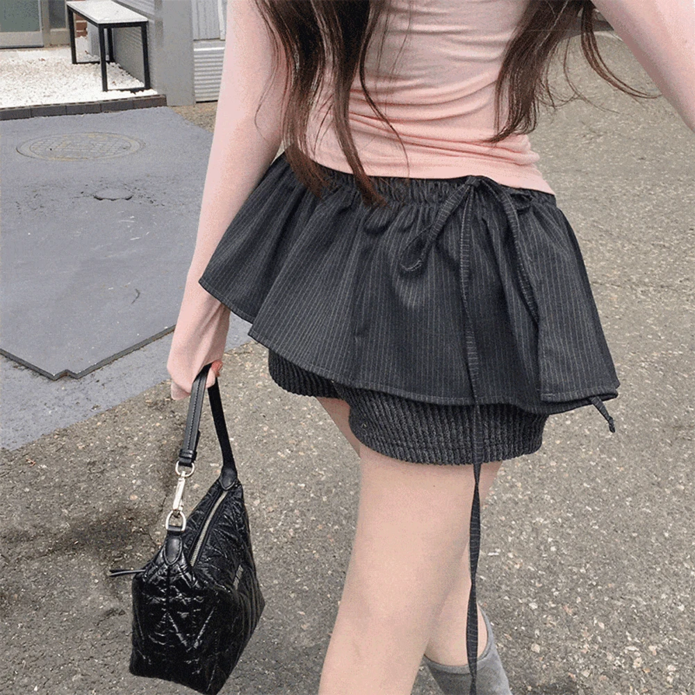 [뽀샵핏✨/체형보정템!] 일랑 레이어드 스커트