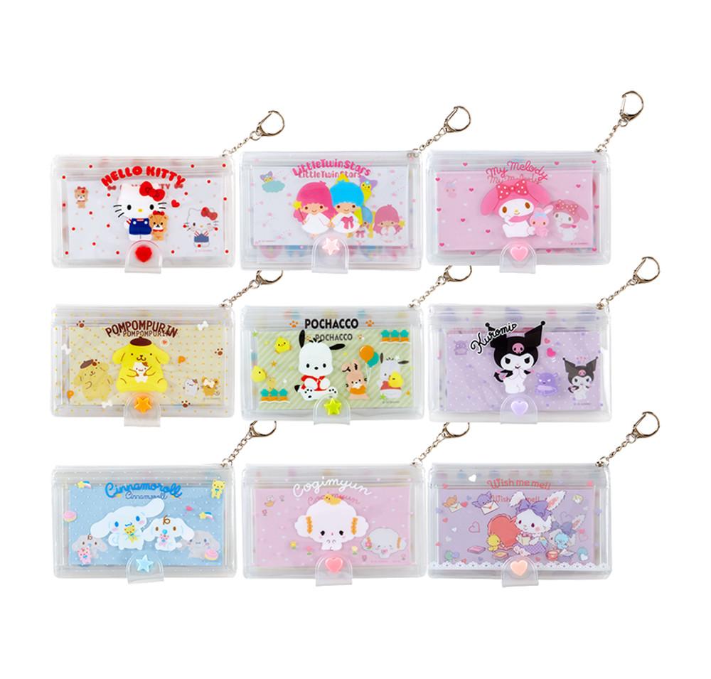 2022 산리오 캐릭터대상 메모 홀더 미니 파우치 키링 포카홀더 /키티 마이멜로디 시나모롤