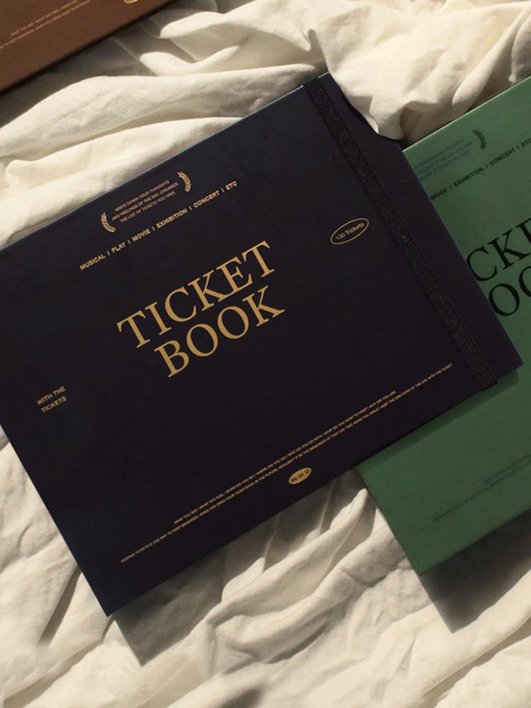 비온뒤 TICKET BOOK(포토북 야구 티켓북 뮤지컬 스크랩 티켓 보관 앨범)