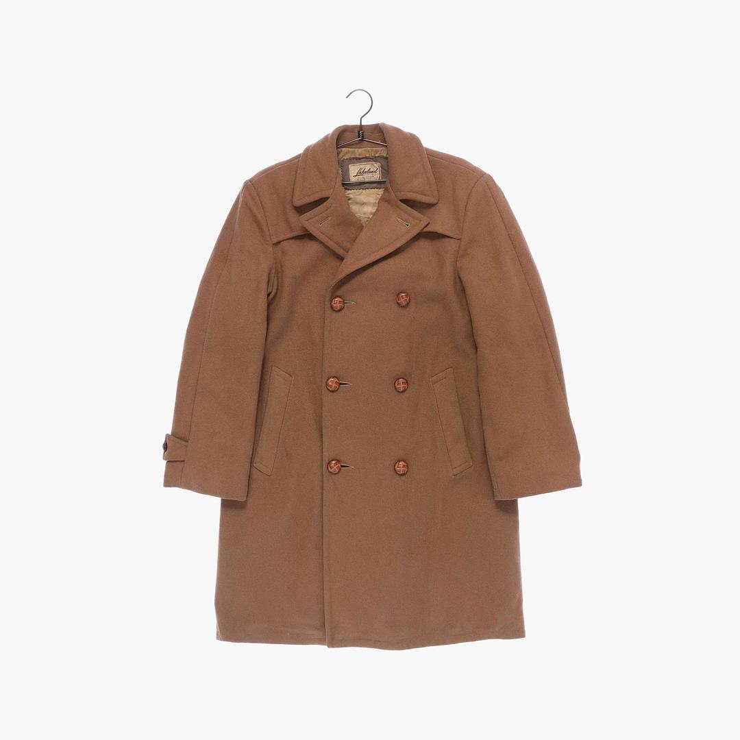 울 모직 코트 공용 L