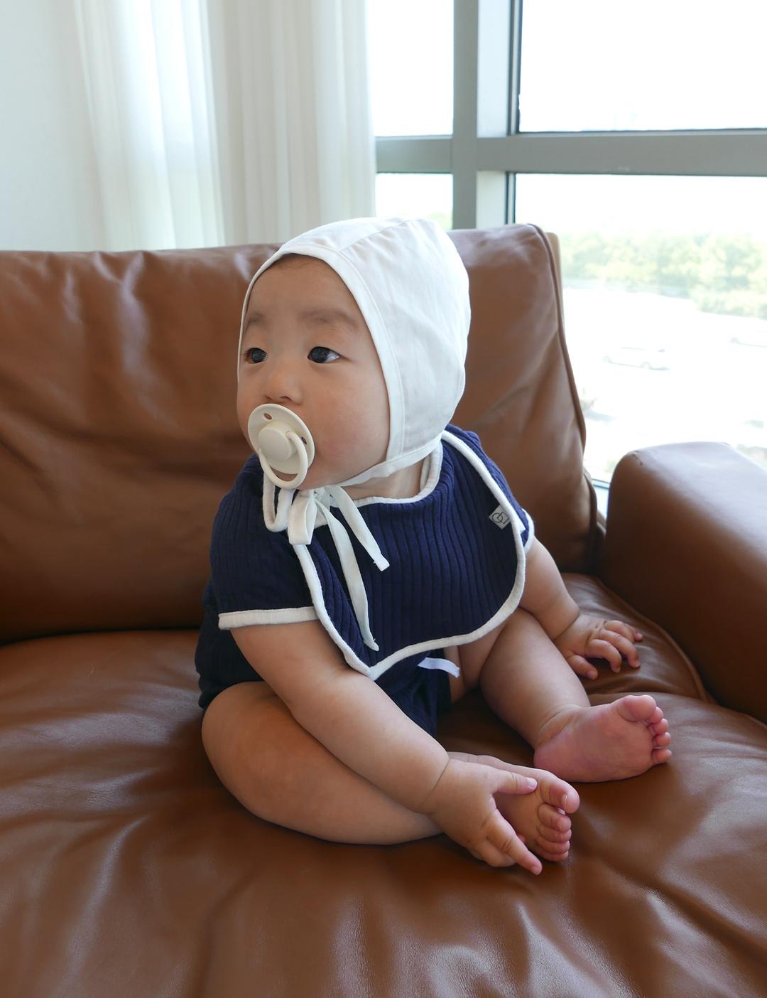 코모두 썸머 베이비세트 로열 네이비