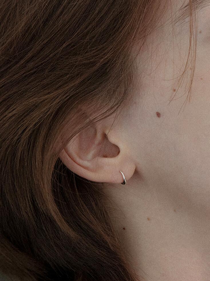 Leaf small earrings