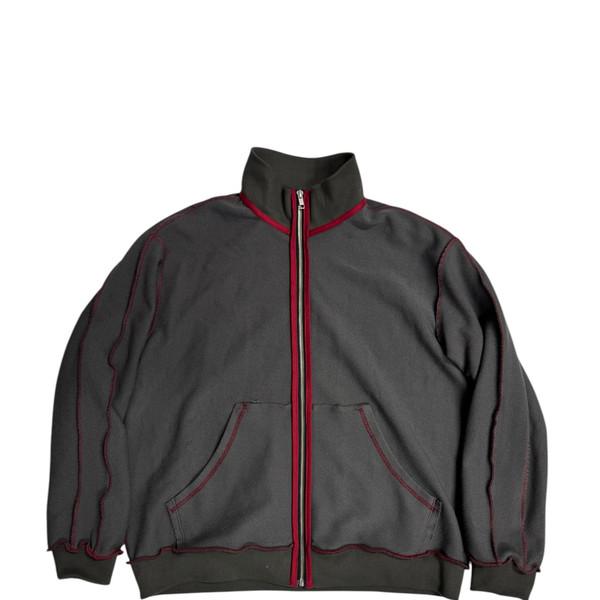 REVERSIBLE ZIP UP GREY