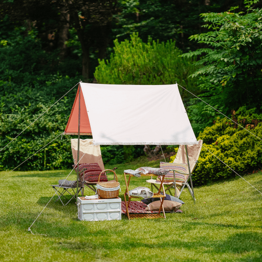 하드쉘 미니타프 그늘막 감성타프 태슬타프